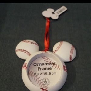 Disney Mickey Head Baseball Ornament